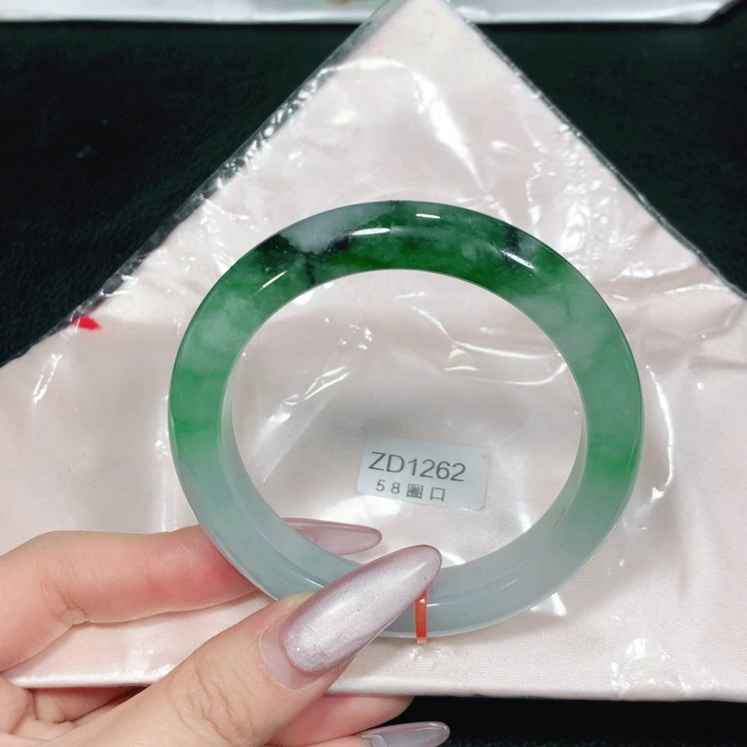 翡翠未镶嵌手镯ZD1262-04