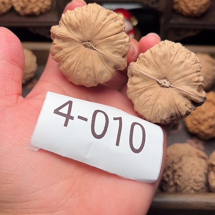 把件文玩核桃45全品南瓜墩4010