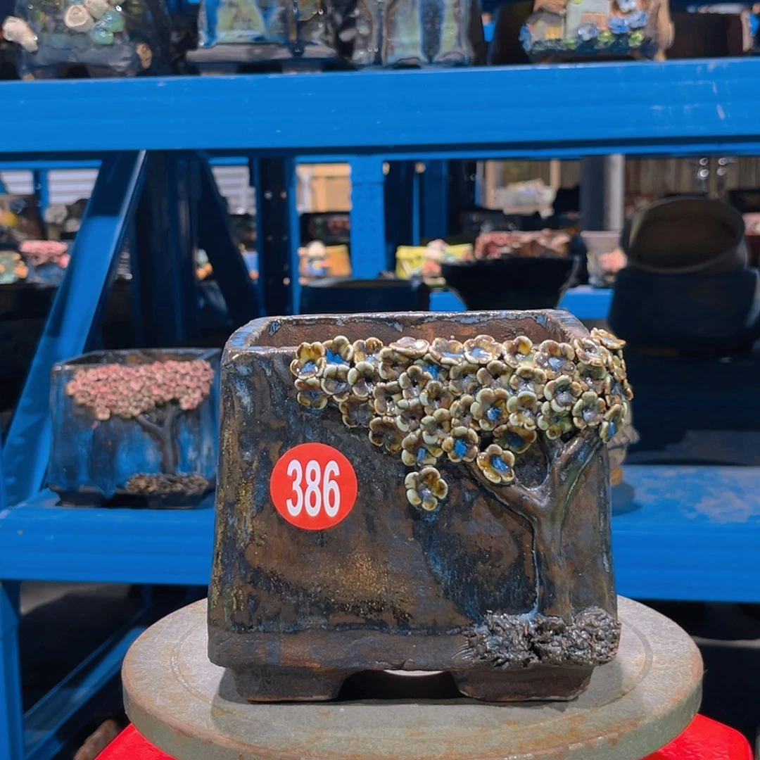 386 号陶然花盆厂家直销多肉花器，