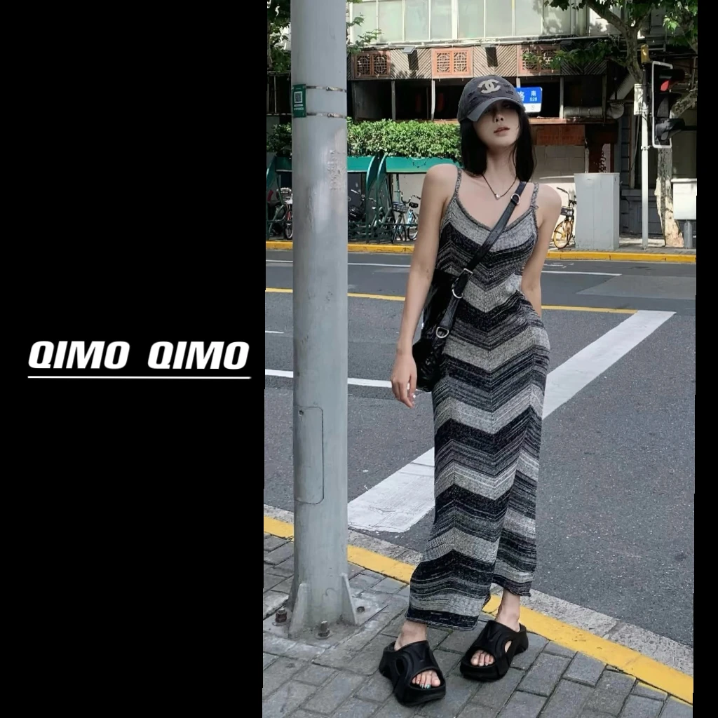 QIMO启茉（A5050#巴里巴气凉拖）黑色