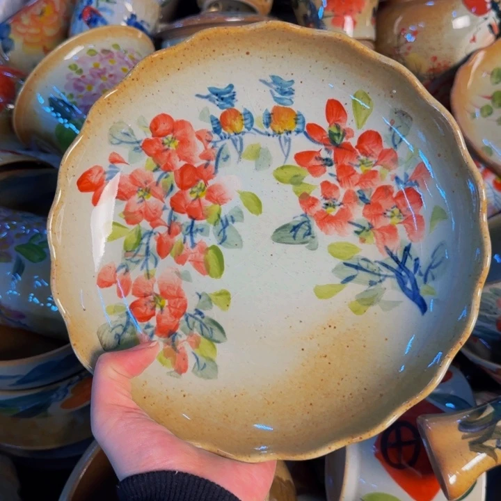 瓷片景德镇陶瓷手工手绘