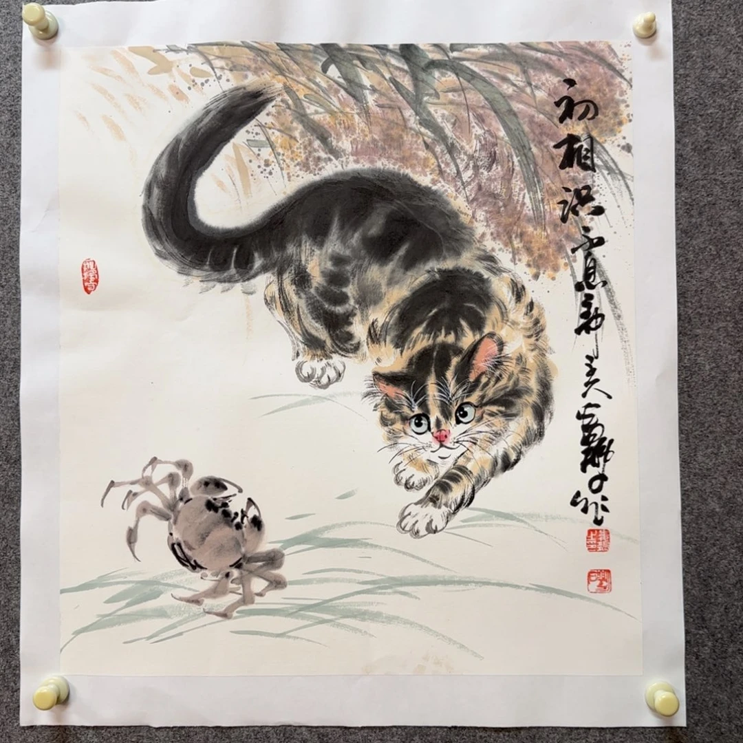 国画娄鹏老师手绘作品