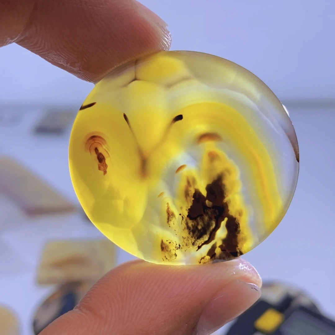 玛瑙/玉髓吊坠(不含链)未镶嵌1060