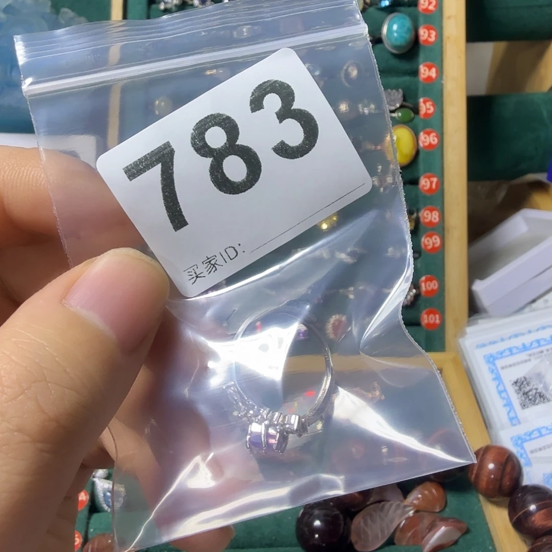 果***子月光石银S925镶嵌耳钉