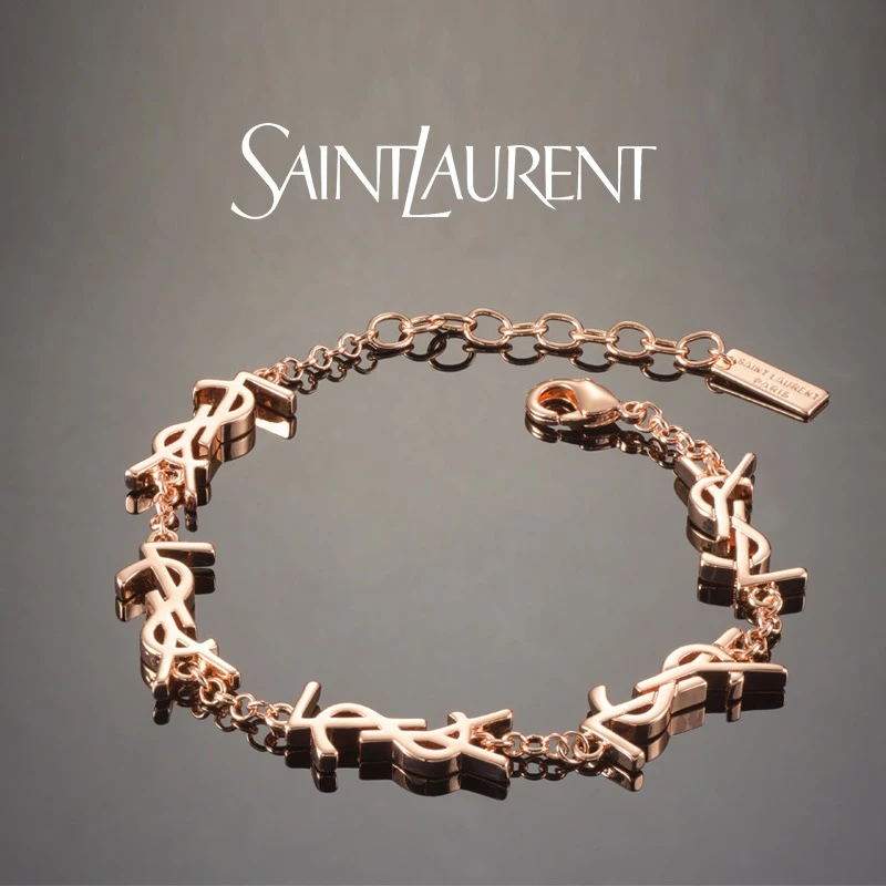 Saint Laurent圣罗兰月落星辰系列经典字母手链