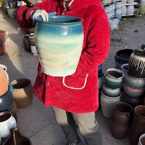 25口30高瑕疵盆子。