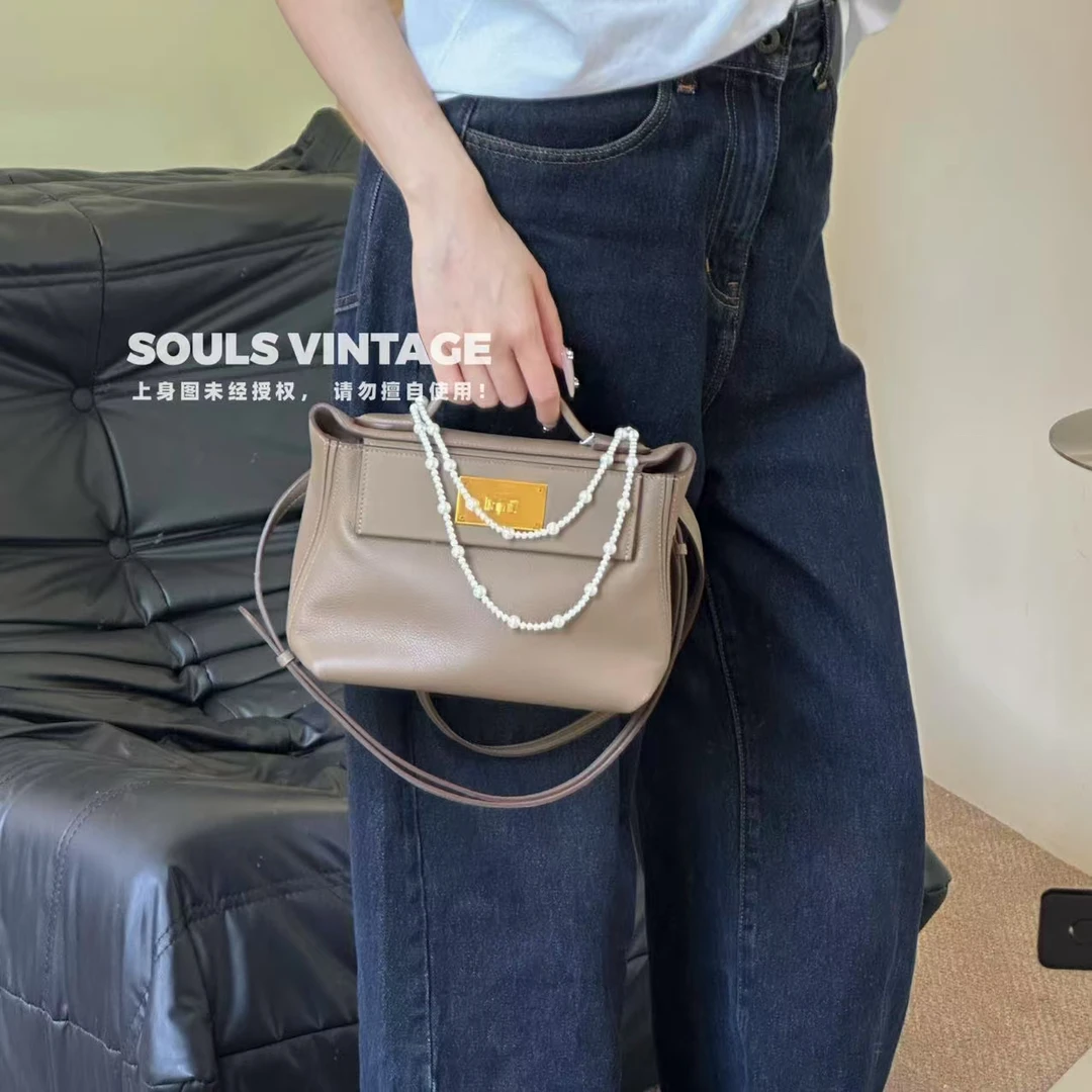 95新 Hermes/爱马仕 大象灰 金扣 ec皮 2424mini/688485647