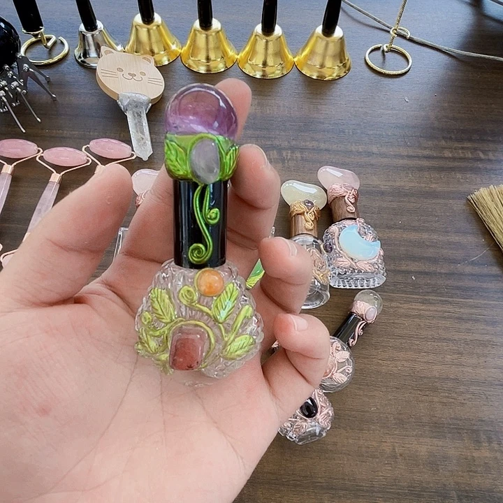 拾***柒未镶嵌珠宝半成品水晶水晶