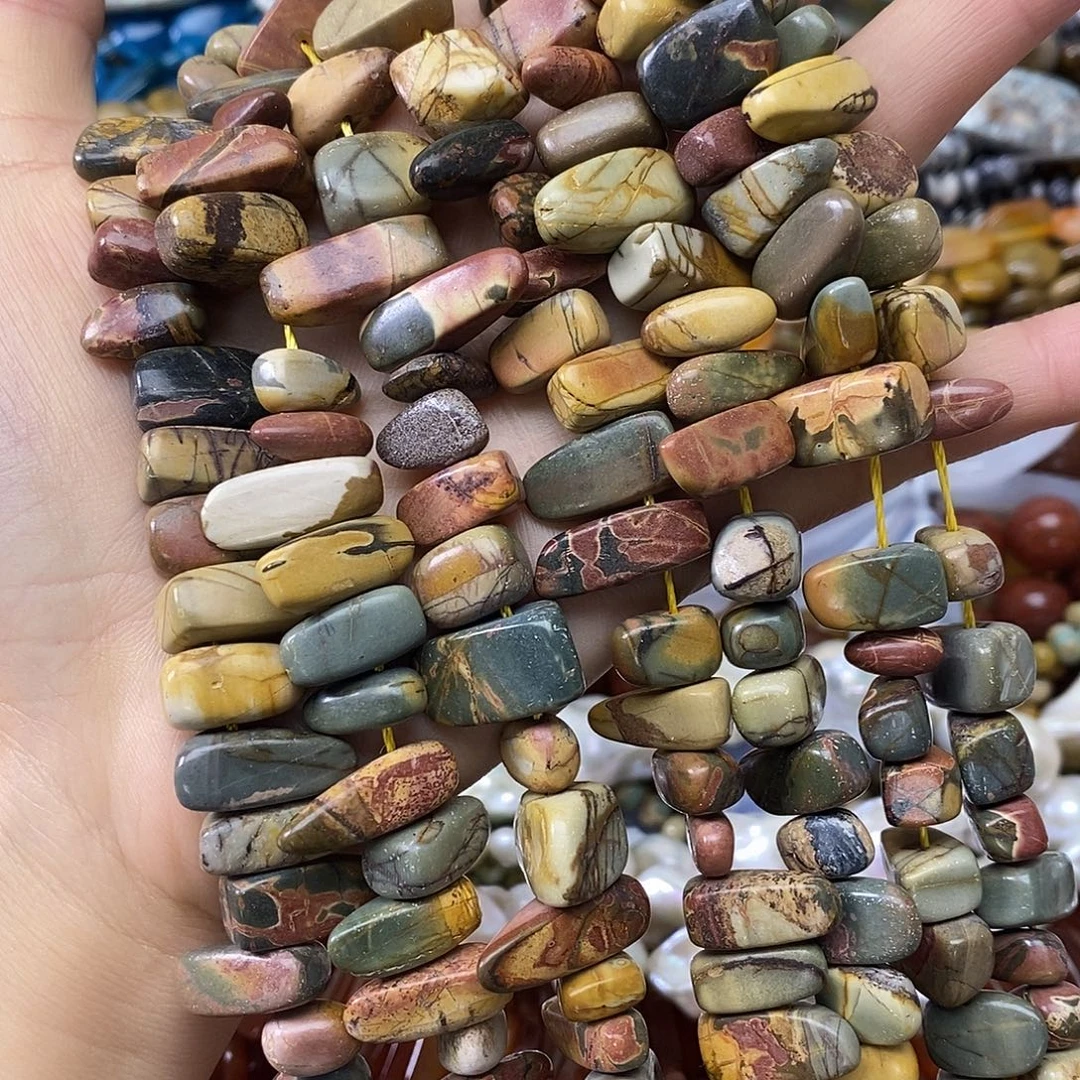 玛瑙/玉髓未镶嵌珠宝半成品毕加索一条