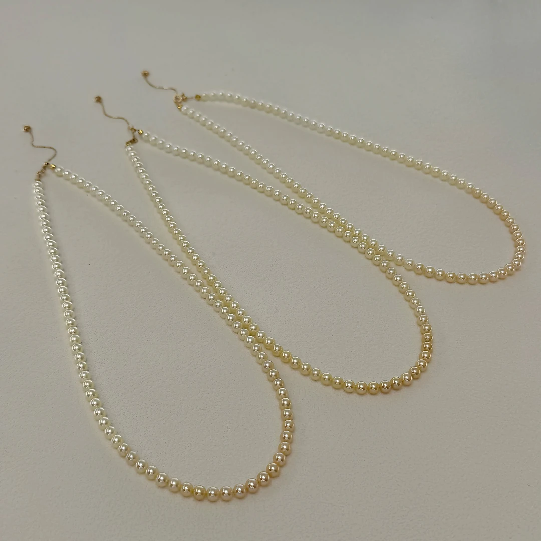 【小彤专属】【星光之舞】渐变金海水akoya项链RY8172（多样性发货发一