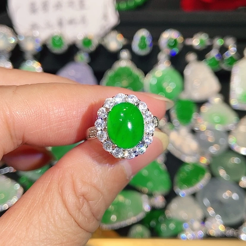 【闪购商品】未镶嵌戒指翡翠天然翡翠
