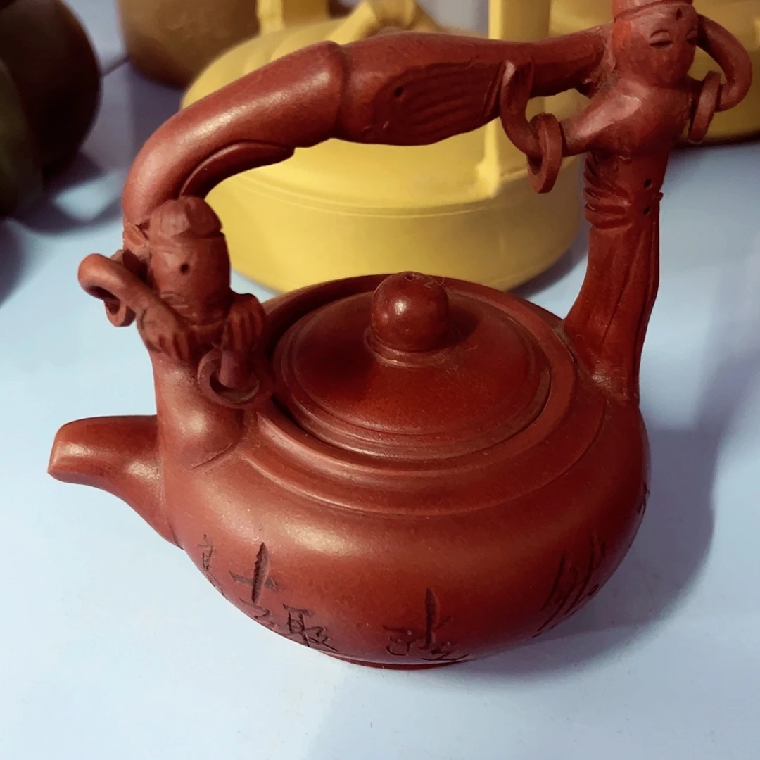 茶壶紫砂宜兴原矿紫砂壶手工制作