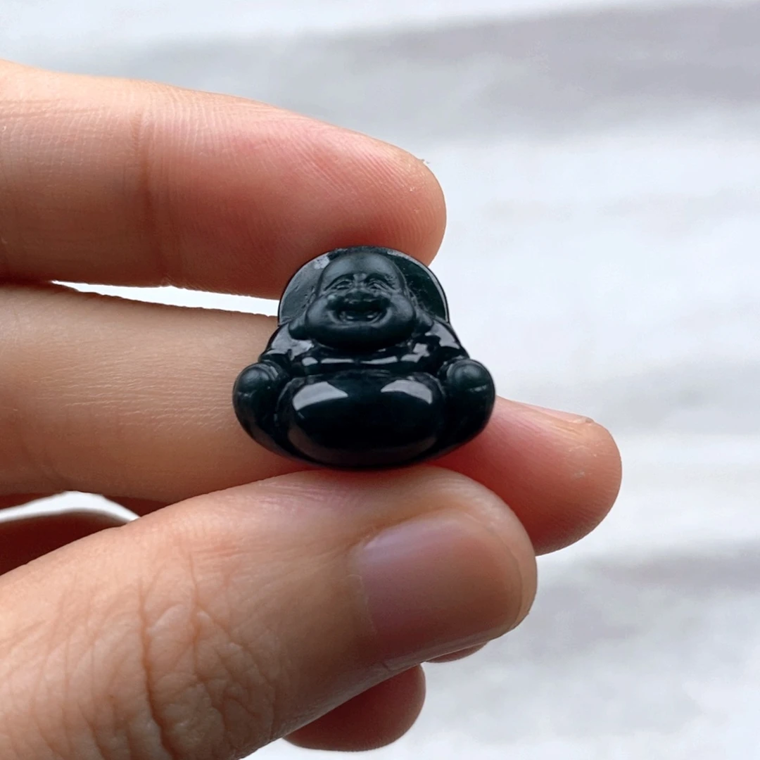 颈饰未镶嵌翡翠佛公