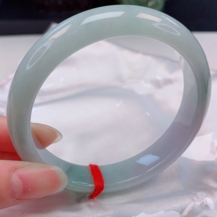 翡翠未镶嵌手镯59圈