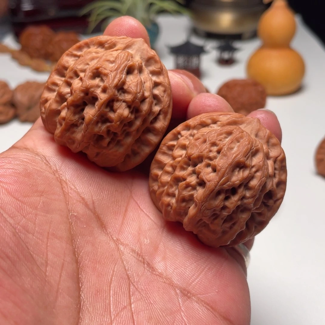 文玩核桃把件佛肚