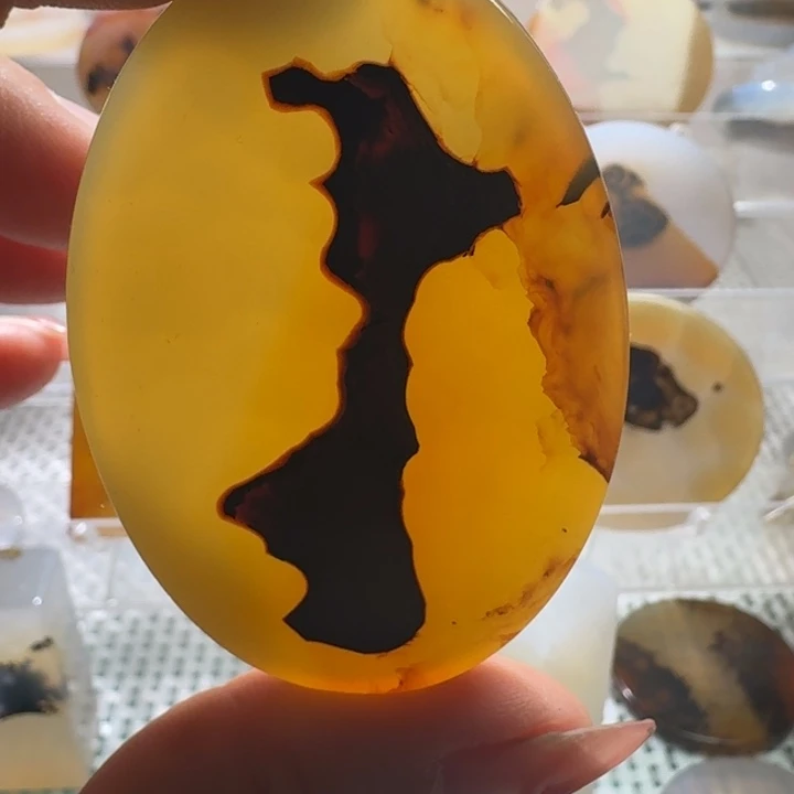 玛瑙/玉髓未镶嵌项链