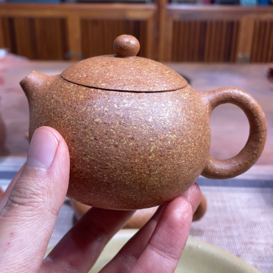 看***阳紫砂茶壶宜兴紫砂原矿紫砂壶