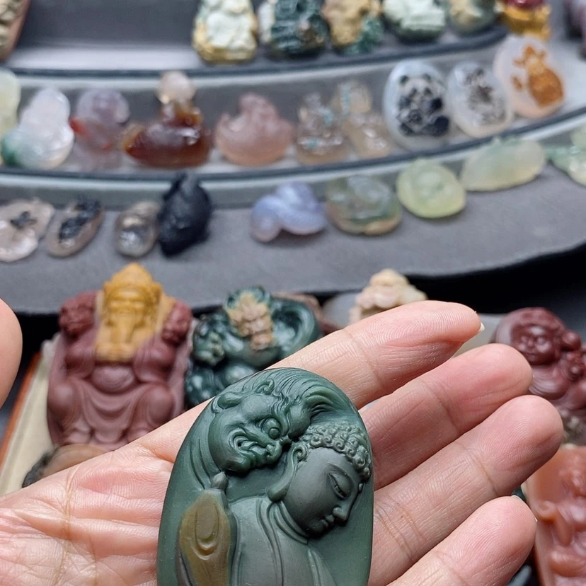 【闪购商品】未镶嵌吊坠定制石英质玉