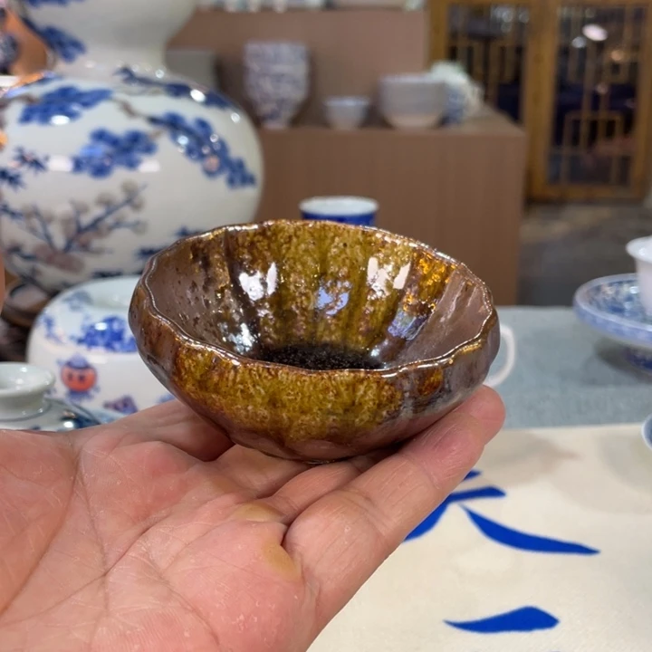 杯手工工艺柴窑古法烧制