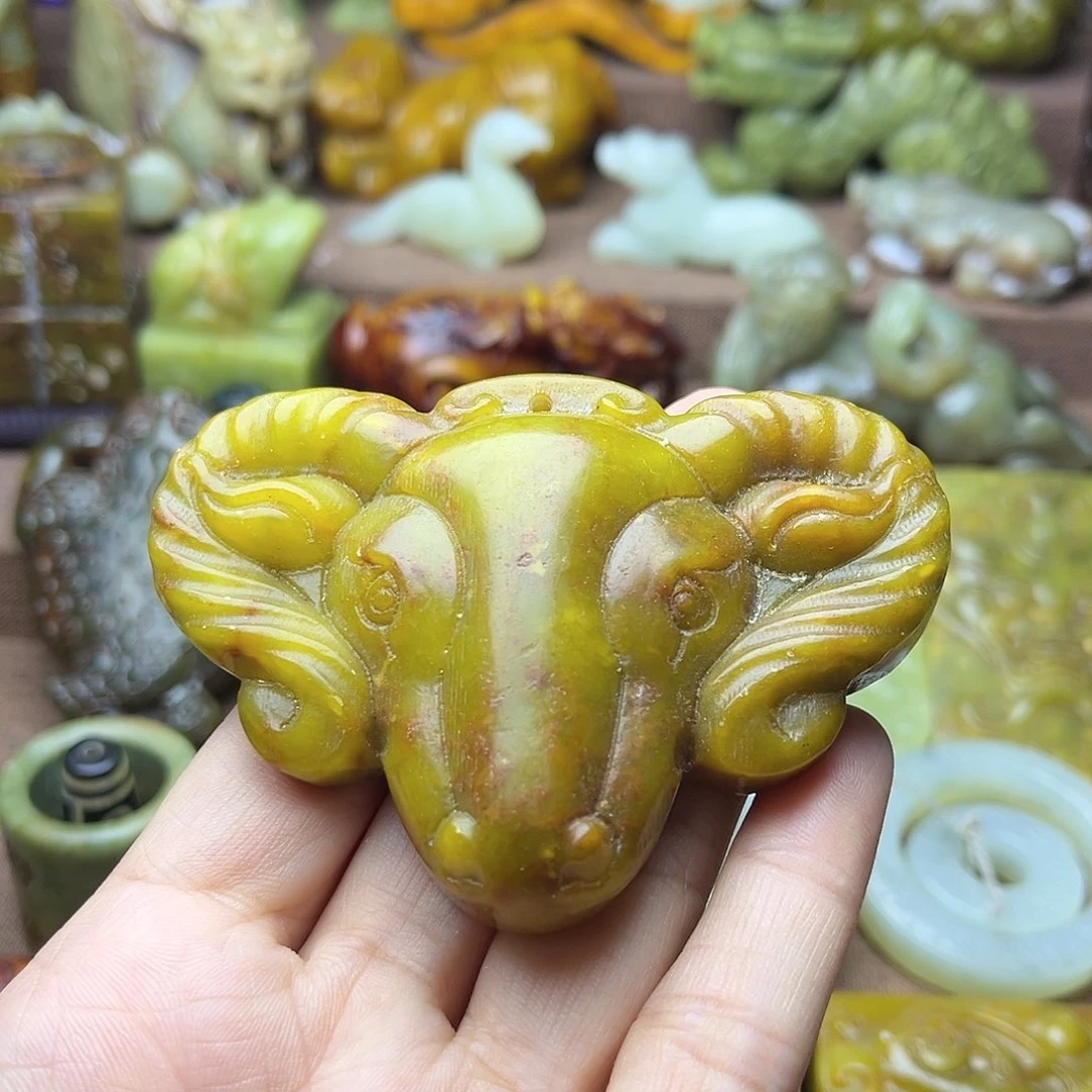 白玉菩提吊坠136。。