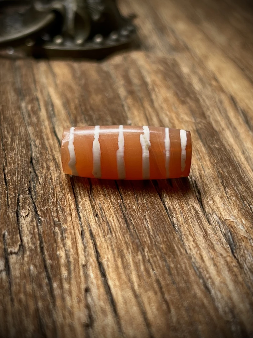 红玉髓泰系六线珠子