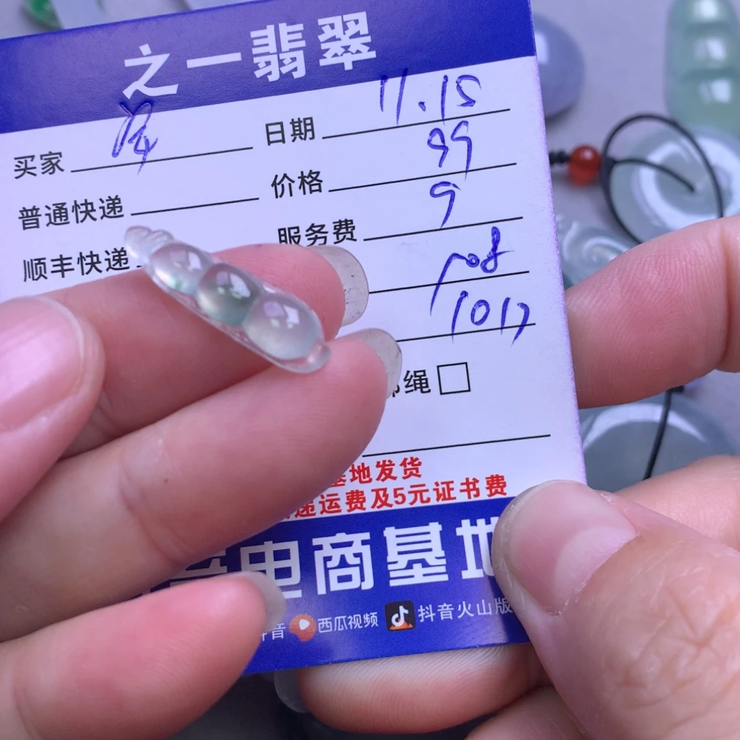 颈饰未镶嵌翡翠安*～