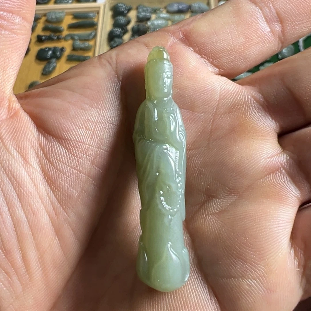 和田玉未镶嵌发饰