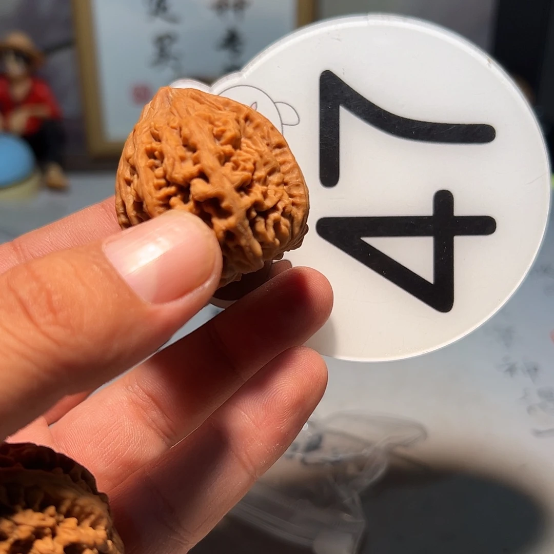 .***e文玩核桃，白色47号