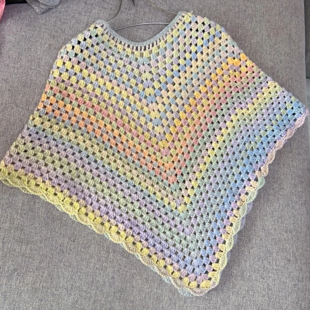 斗篷三角披肩毛线钩织材料包（非成品）