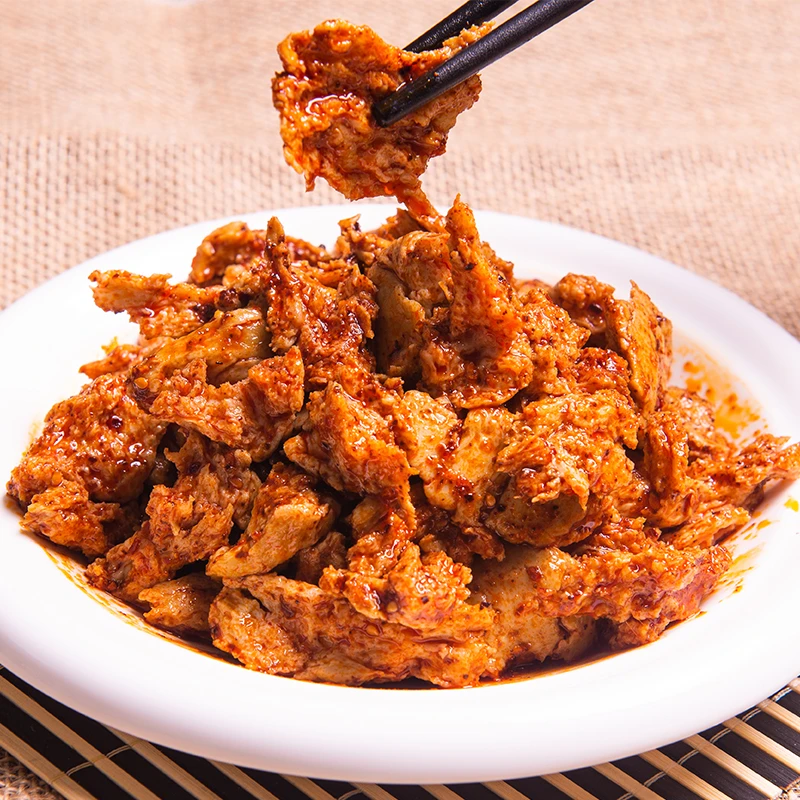 秦岐轩 手撕面筋6袋包邮每包净含量270克香辣口味特色小吃