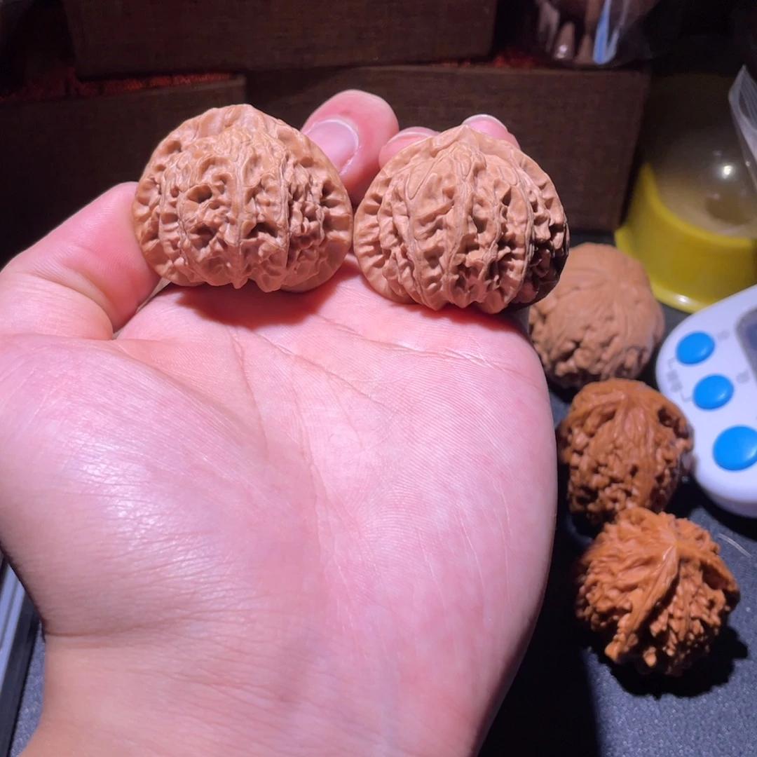 吊坠文玩核桃桃心宫灯