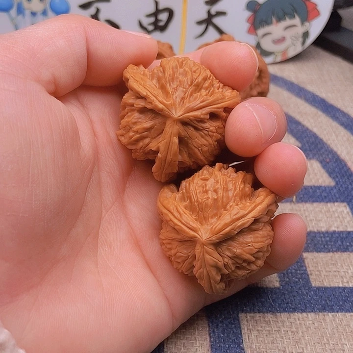 吊坠文玩核桃韩*斐三棱