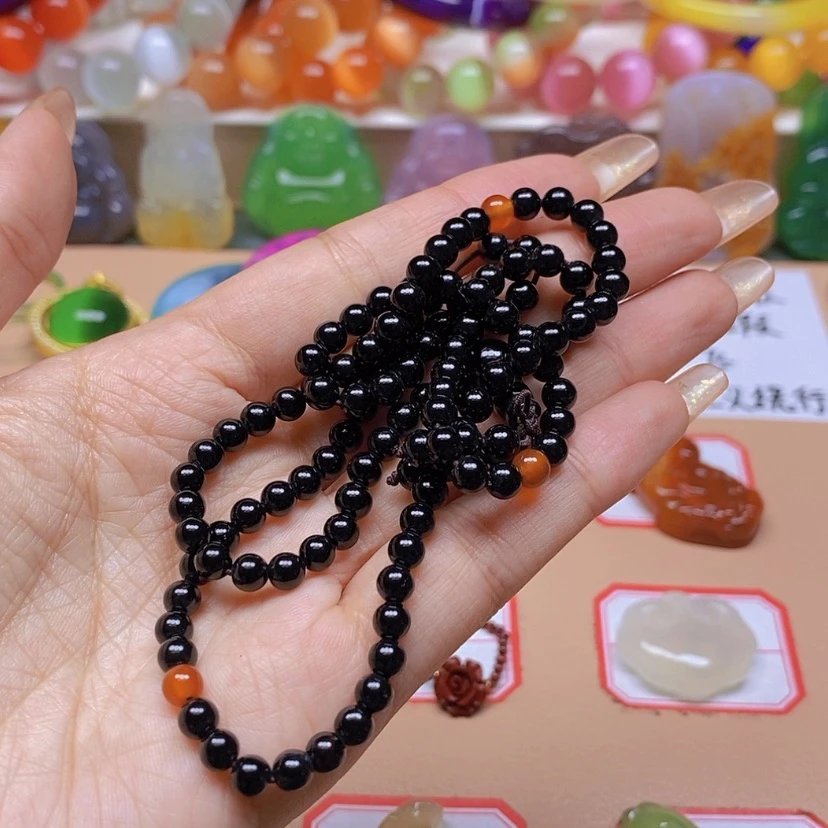 【闪购商品】玛瑙/玉髓颈饰未镶嵌美****~