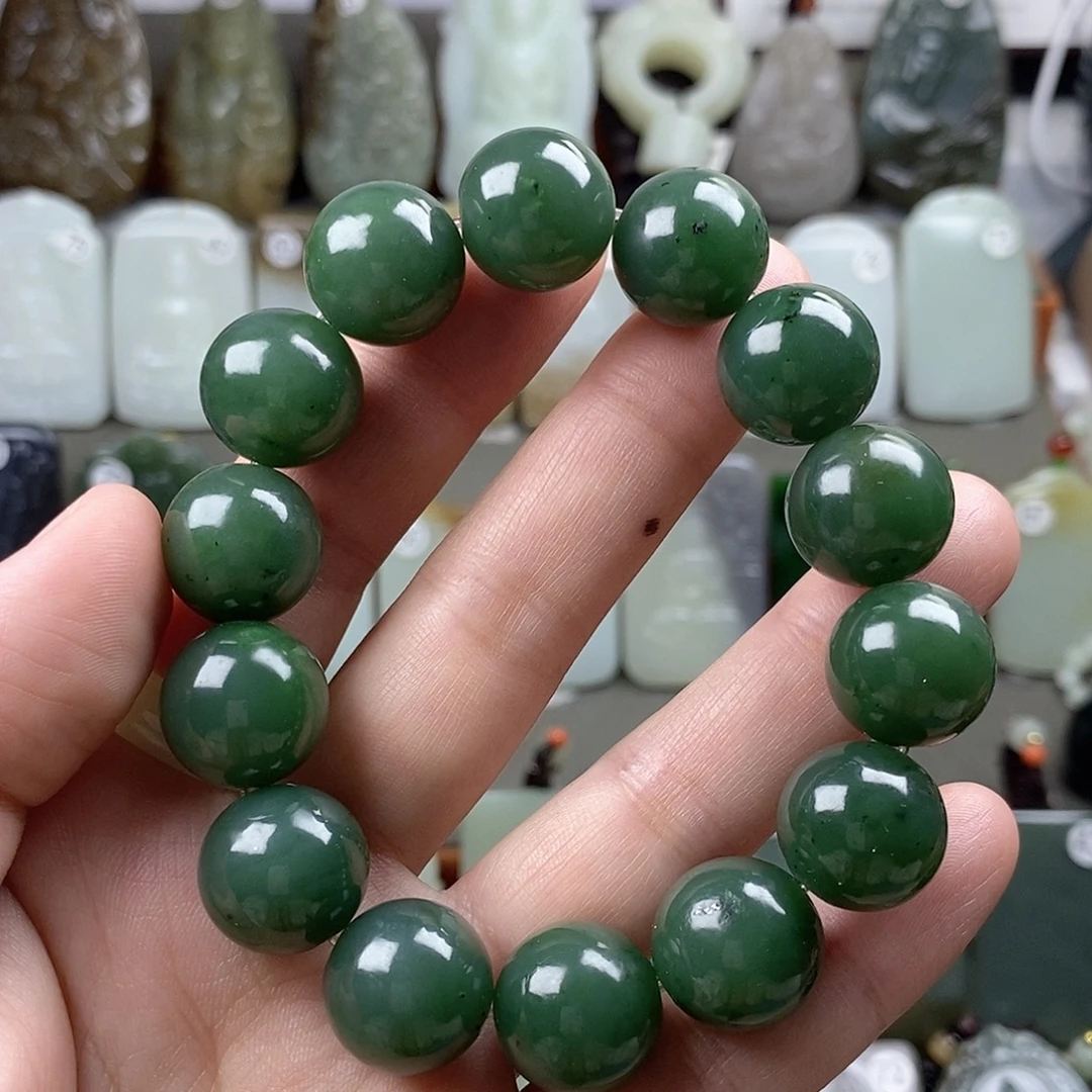 和田玉（碧玉）未镶嵌颈饰