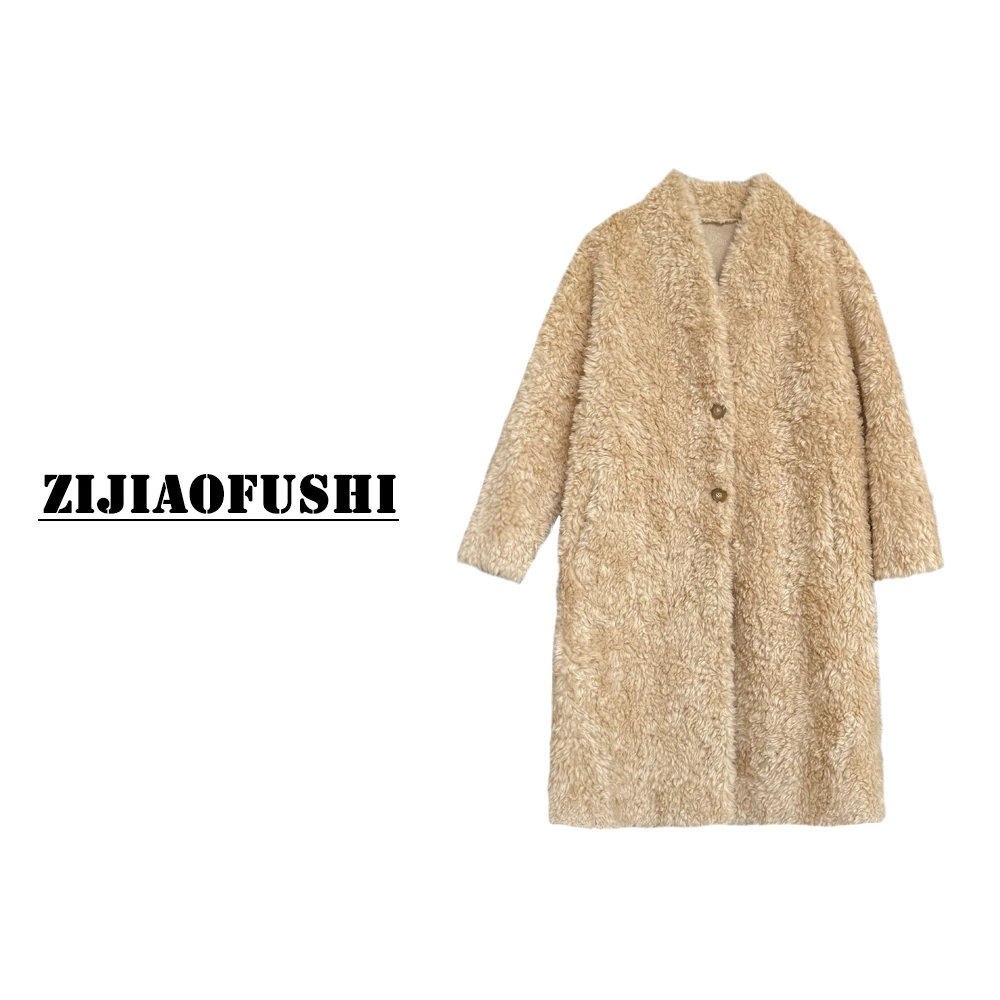 全羊毛颗粒外套CWPC-6523