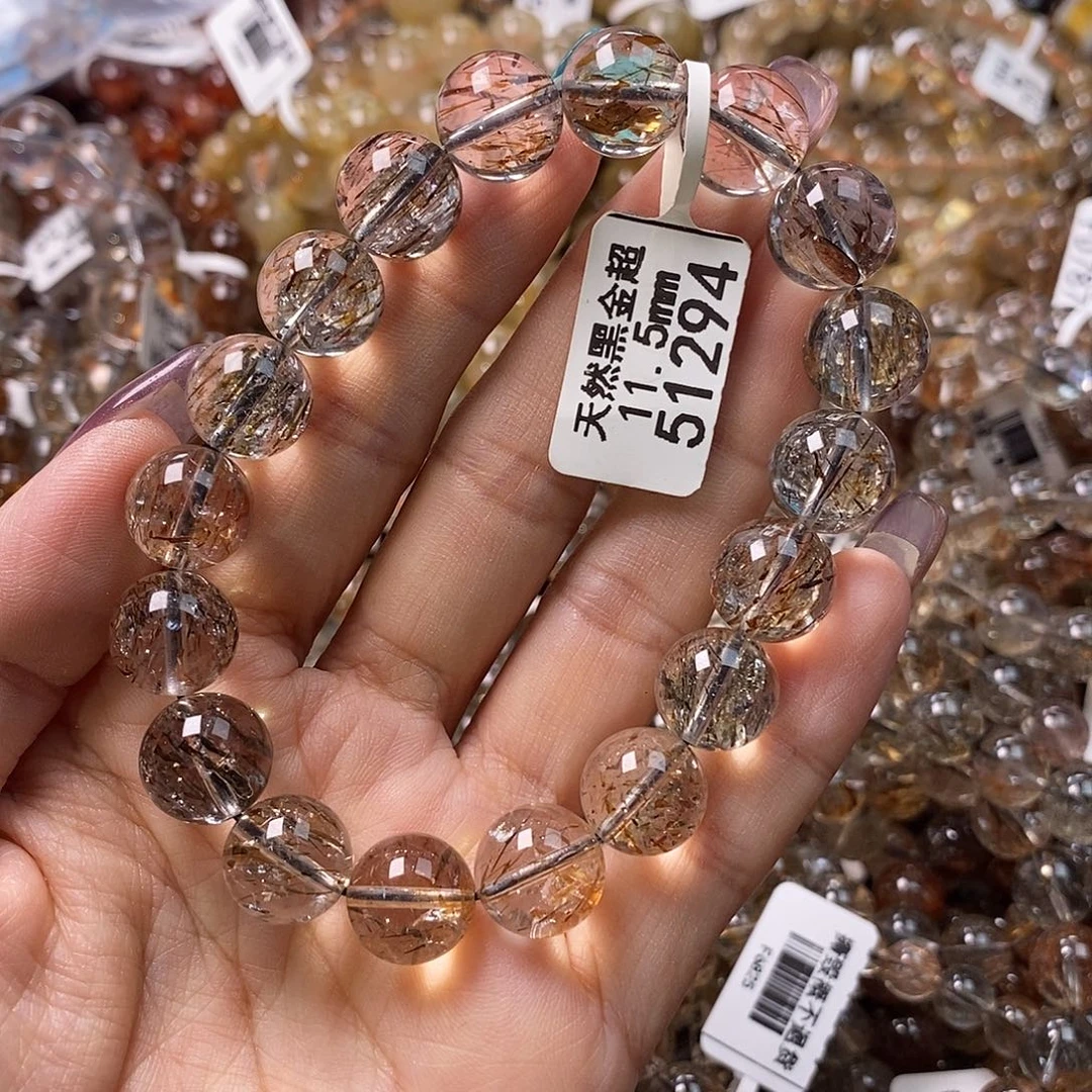 水晶未镶嵌手链我