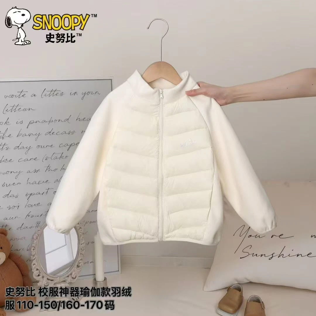 儿童轻薄羽绒服校服神器男女童秋冬保暖内胆外套