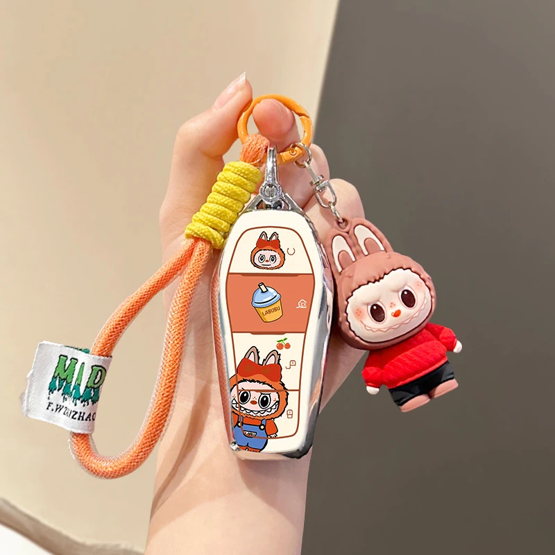 适用比亚迪拉布布钥匙套宋plus/pro汉海豚秦plus唐夏海豹/TPU保护