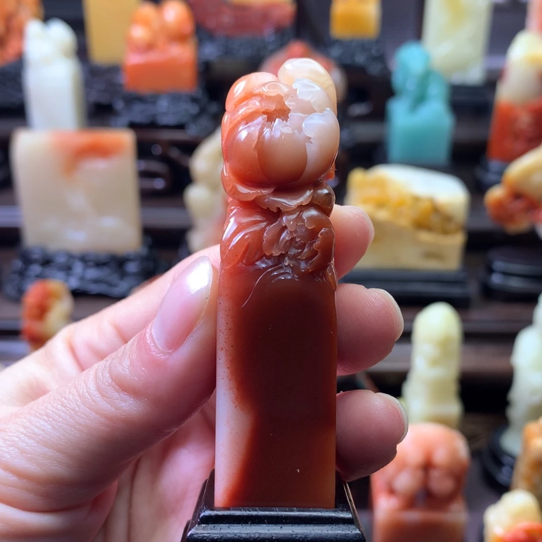 寿山石印石寿山石芙蓉