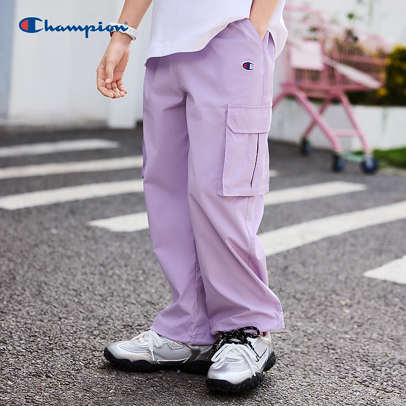 【儿童节礼物】Champion25春夏季男女儿童透气薄款长裤25SS-CK330