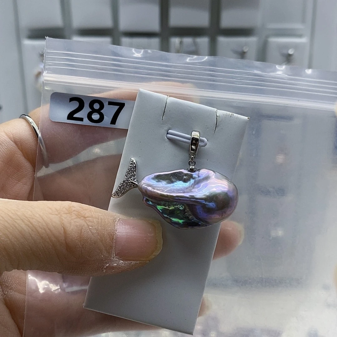 颈饰合金淡水珍珠