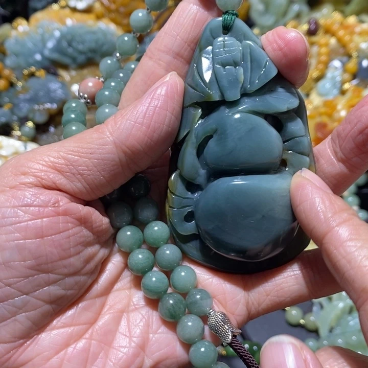 岫玉岫玉吊坠未镶嵌