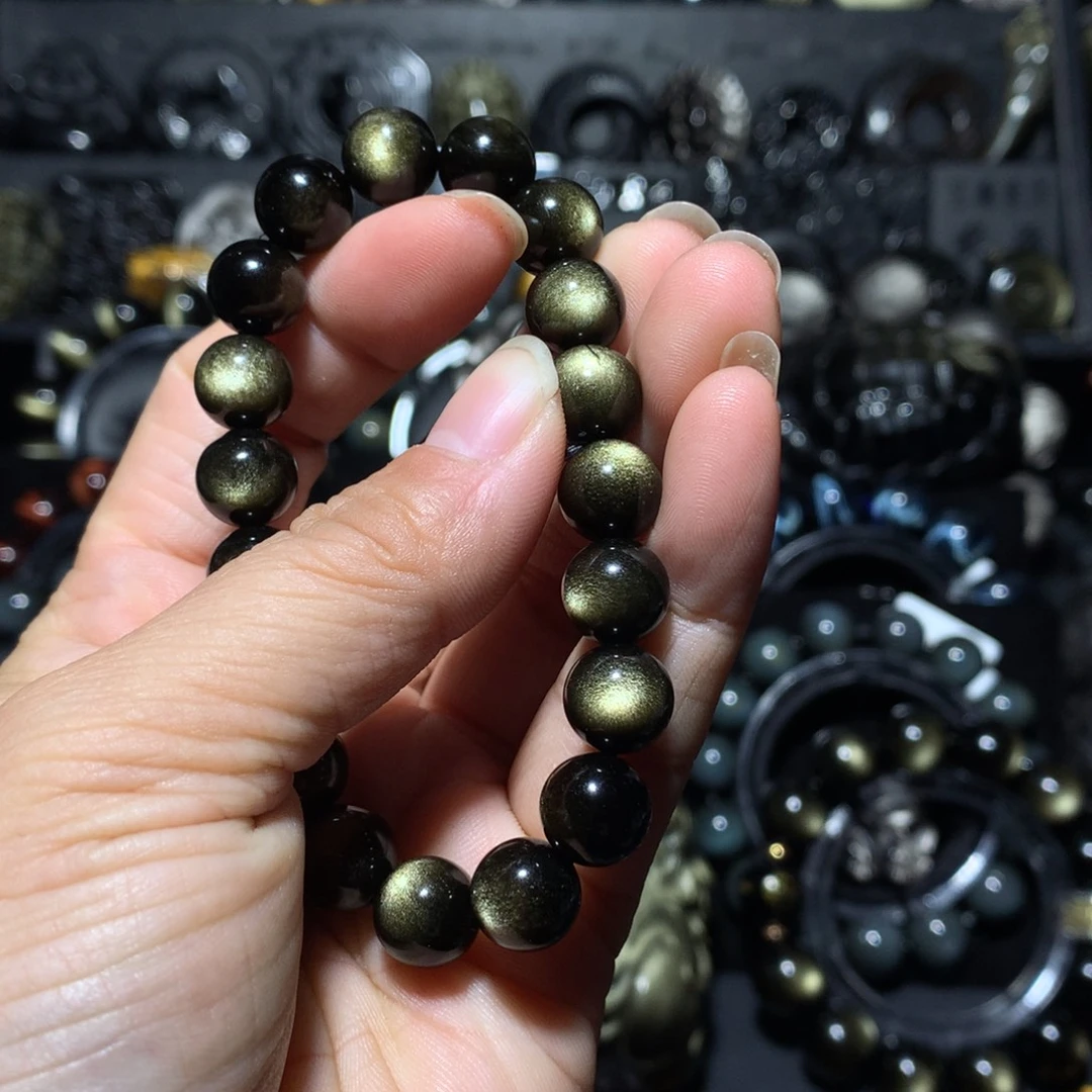 E****黑曜岩未镶嵌珠宝奇石