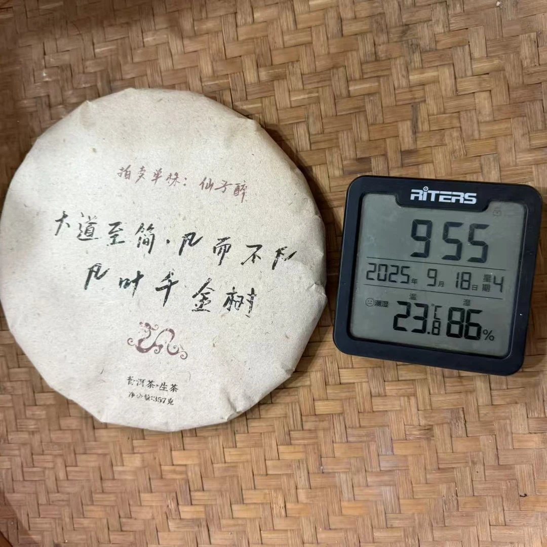 06年大道至简·凡而不凡凡叶千金树普洱生茶饼357克M1426号9月18日