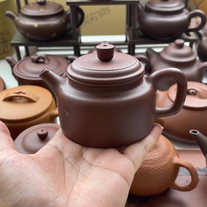 茶壶紫砂宜兴紫砂微瑕微150cc