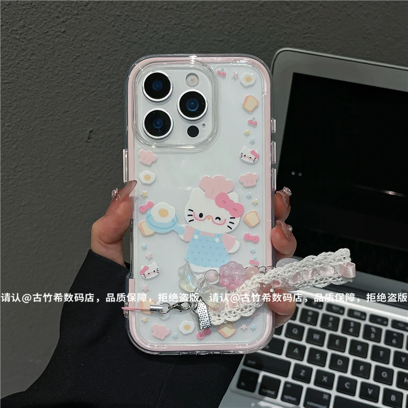三合一炫彩适用苹果16/iPhone/华为/手机壳15/14防摔Pura70爆款潮