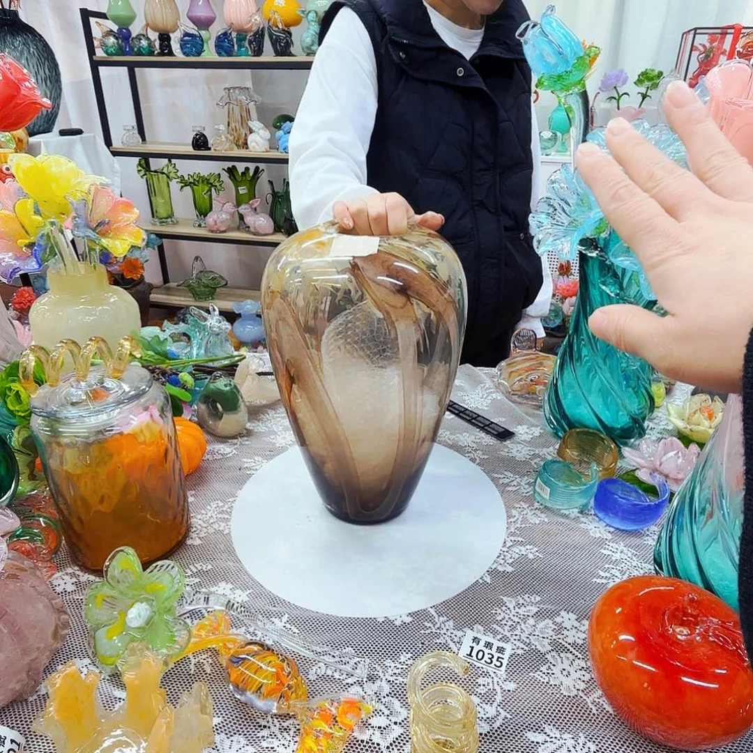 琉璃花瓶花器艺术品