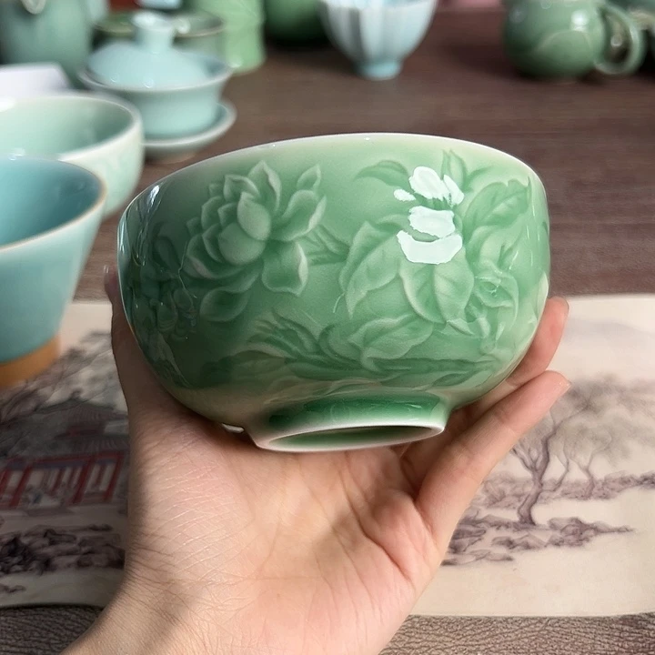 小米茶器龙泉青瓷