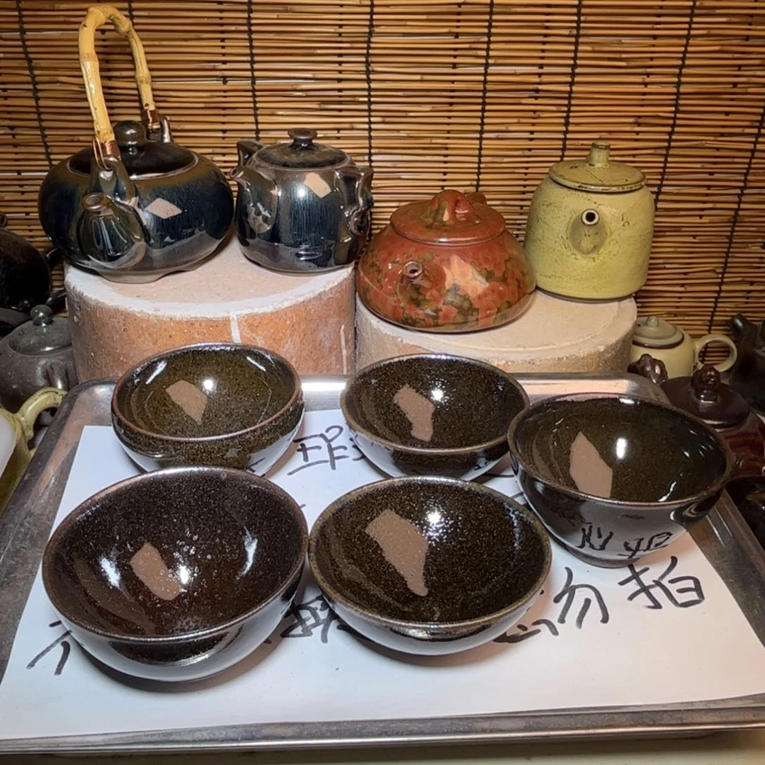 茶盏建窑建盏 微瑕作品