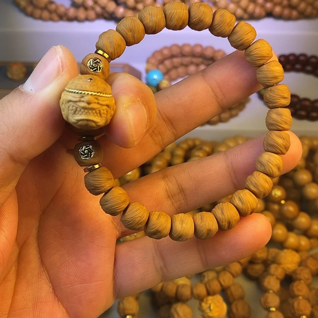 专***年猴头核桃手串全品鬼印盲僧